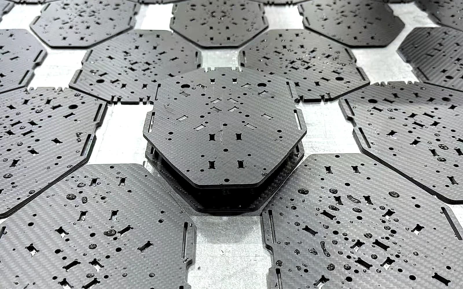 Compression Molding carbon fiber process